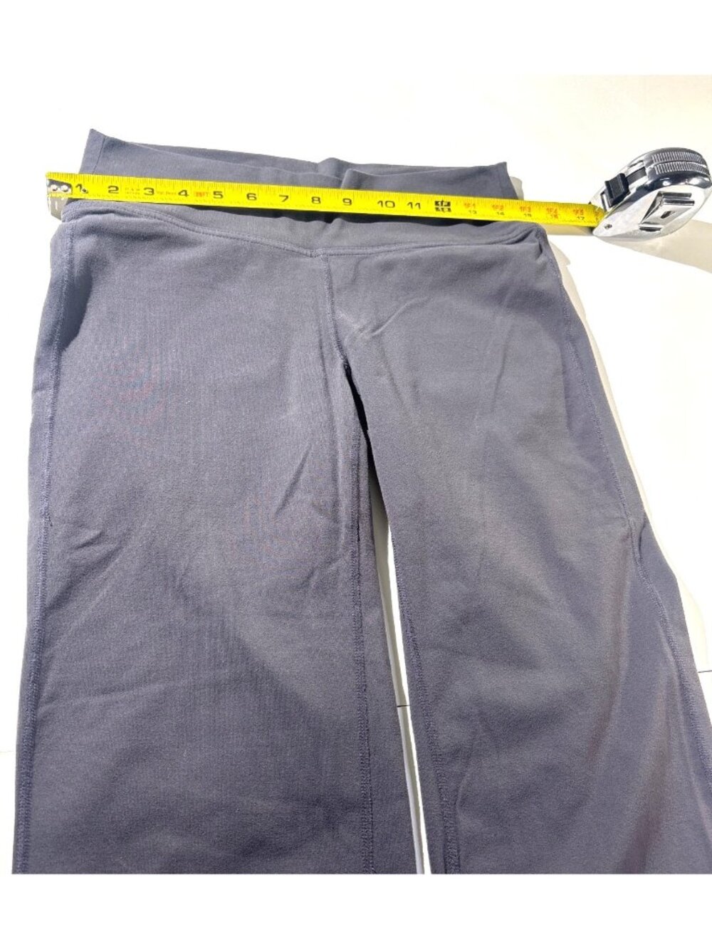 Athleta Gray Wide-Leg Yoga Pants With Back Pockets Size S - Picture 10 of 10